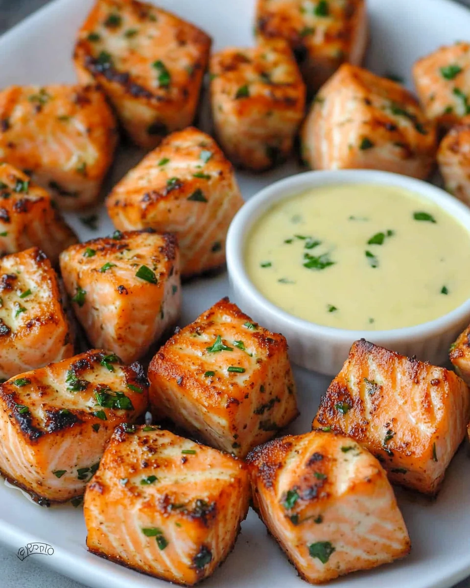 Air Fryer Salmon Bites 5 Air Fryer Salmon Bites