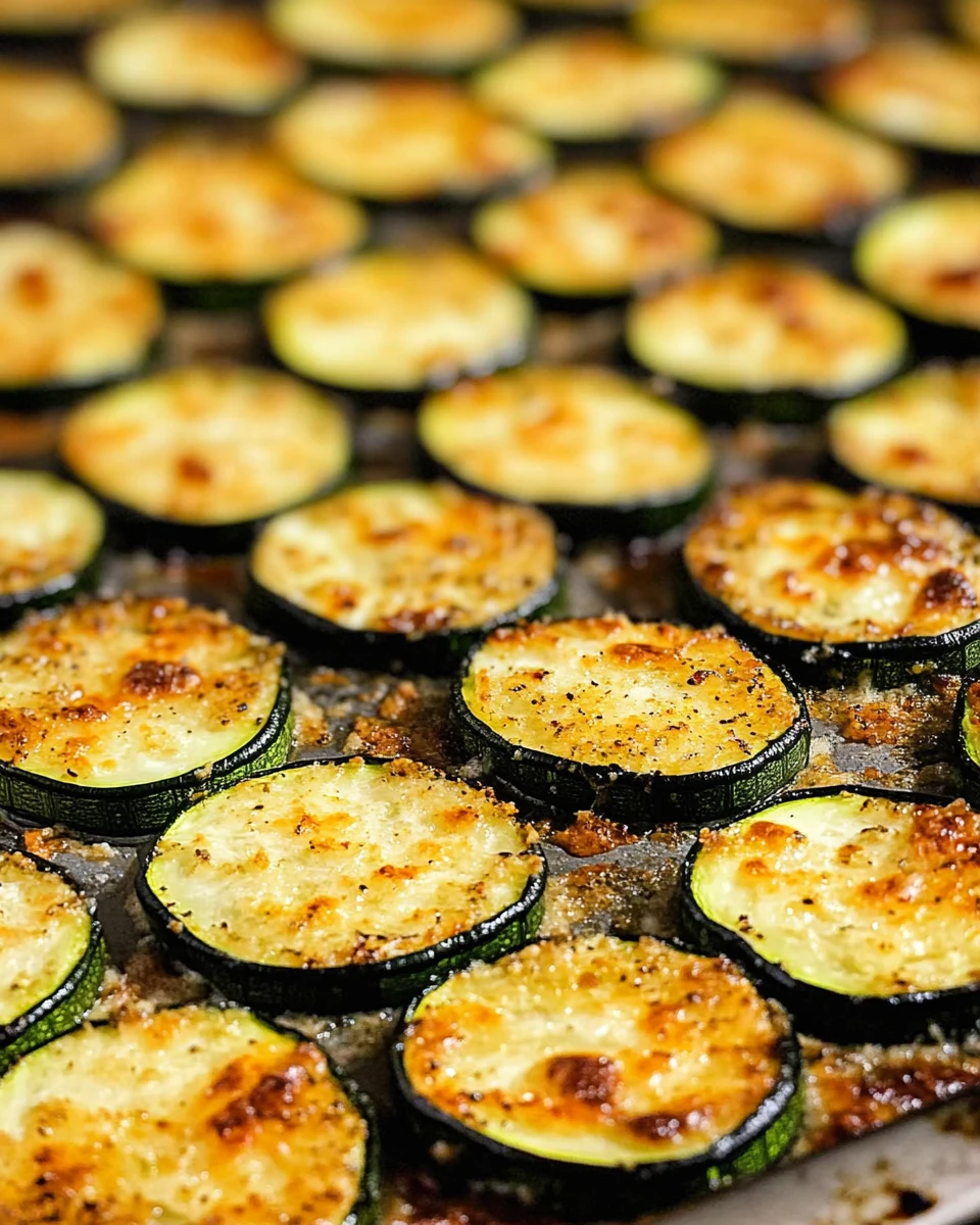 Baked Parmesan Zucchini 6 Baked Parmesan Zucchini
