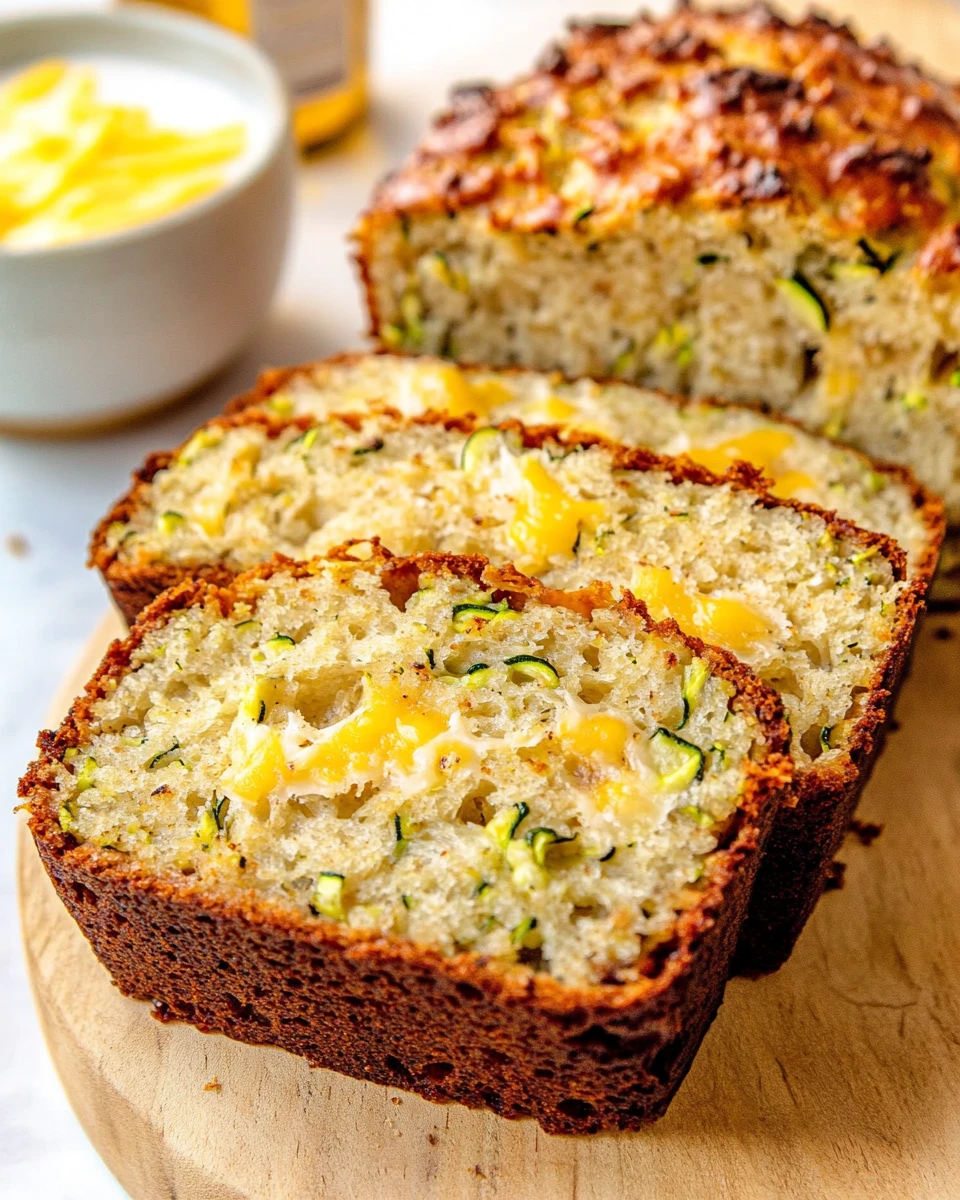 Cheesy Zucchini Beer Bread 6 Cheesy Zucchini Beer Bread