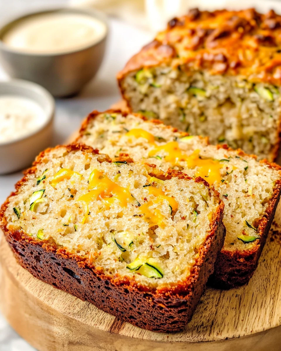 Cheesy Zucchini Beer Bread 7 Cheesy Zucchini Beer Bread