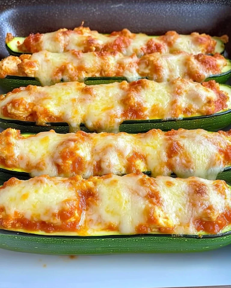 Chicken Parmesan Stuffed Zucchini Boats 0 2025 06 05