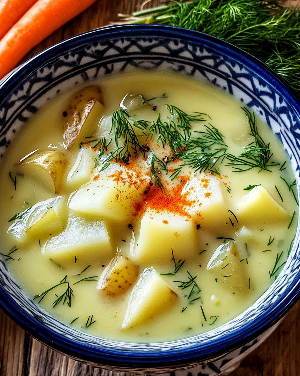 Creamy Potato &Amp; Dill Soup 7 Creamy Potato &Amp; Dill Soup