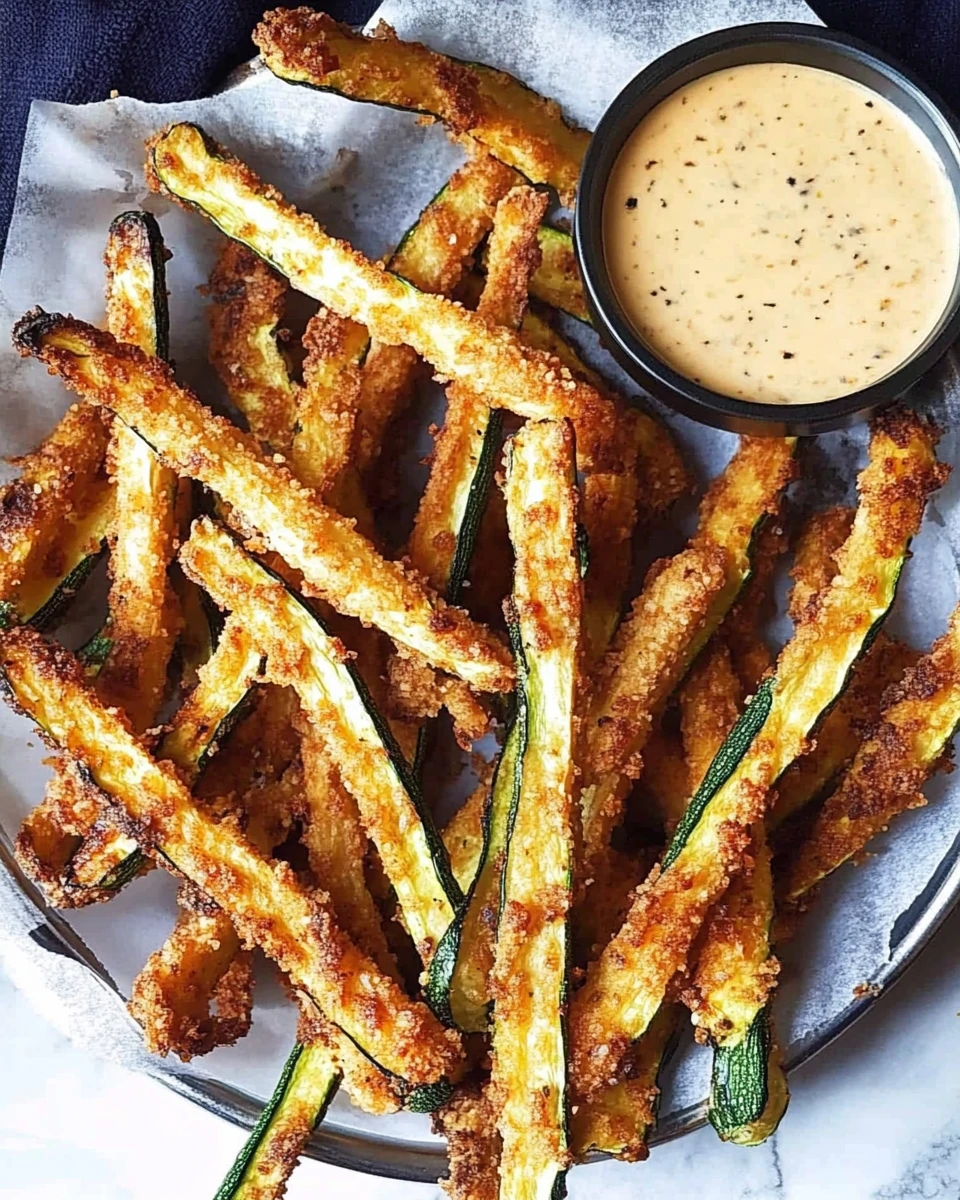 Crispy Baked Keto Zucchini Fries 7 Crispy Baked Keto Zucchini Fries