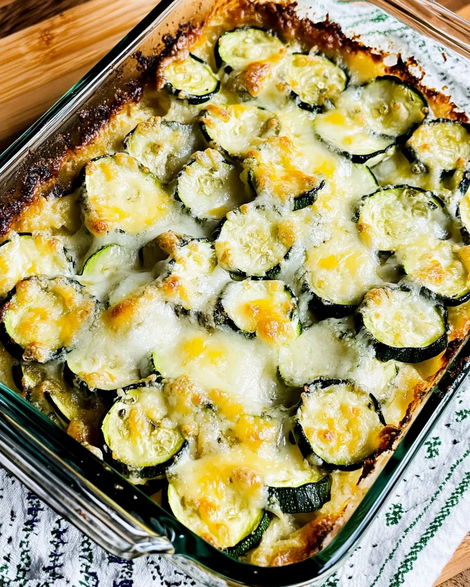 Easy Cheesy Zucchini Bake 5 Easy Cheesy Zucchini Bake