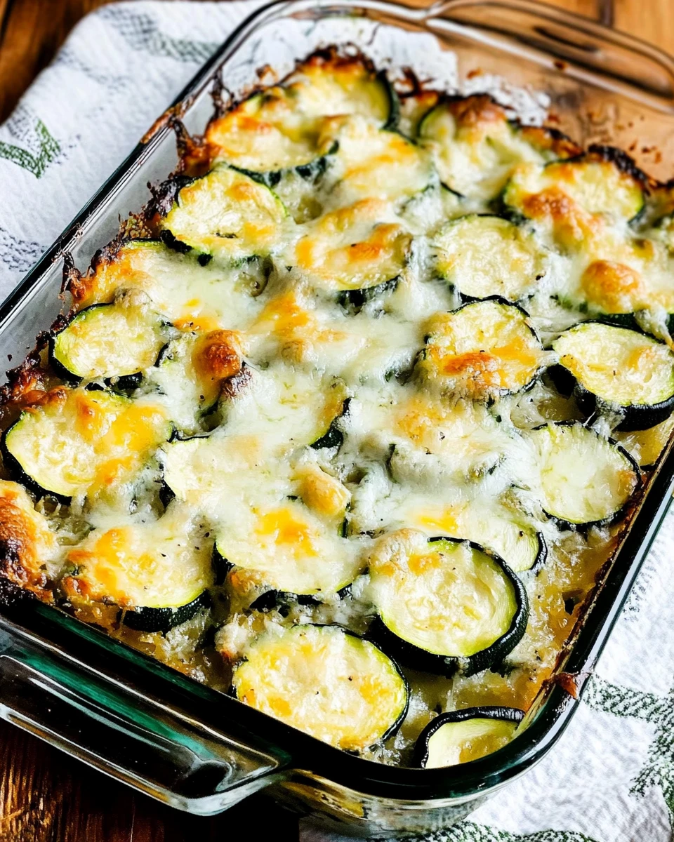 Easy Cheesy Zucchini Bake 6 Easy Cheesy Zucchini Bake