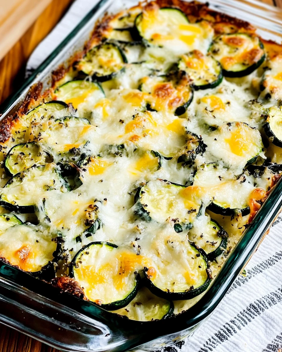 Easy Cheesy Zucchini Bake 7 Easy Cheesy Zucchini Bake