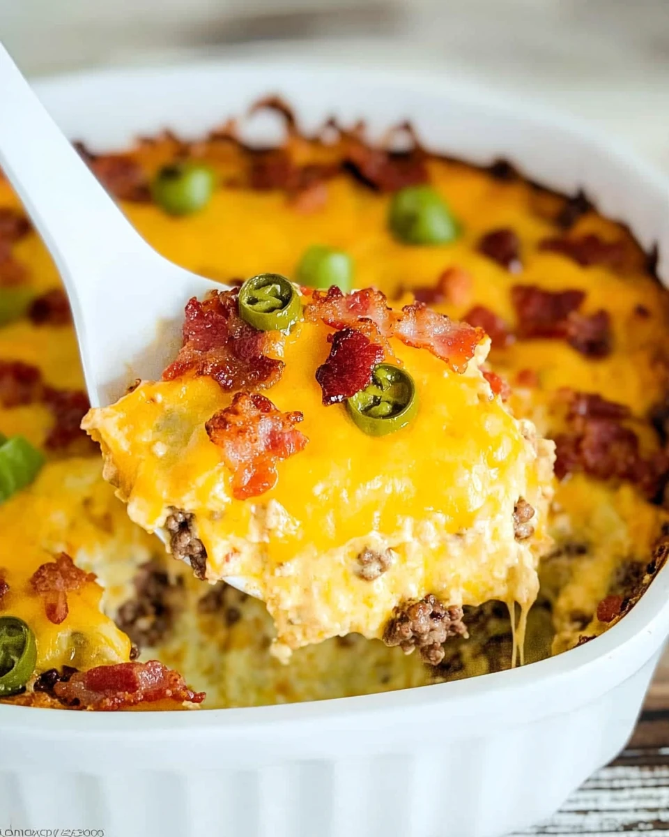 Keto Bacon Cheeseburger Casserole 0 2025 06 10