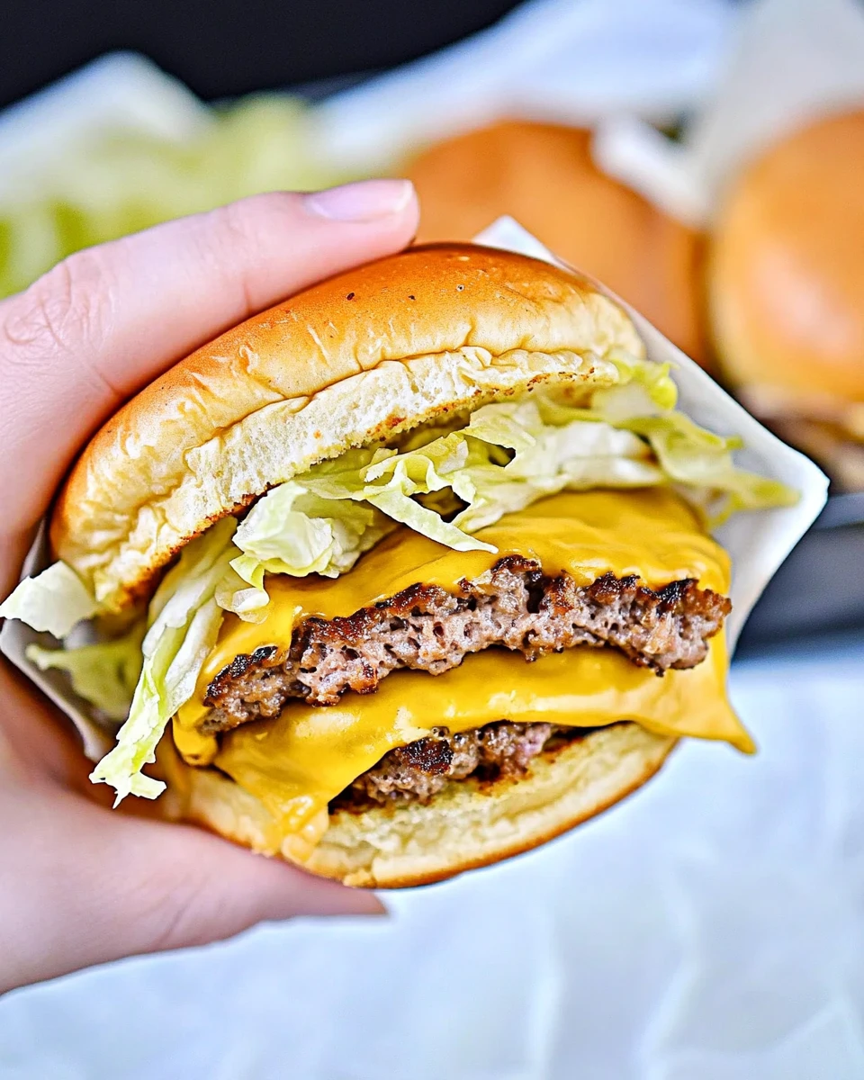 Keto Big Mac Smash Burgers 6 Keto Big Mac Smash Burgers