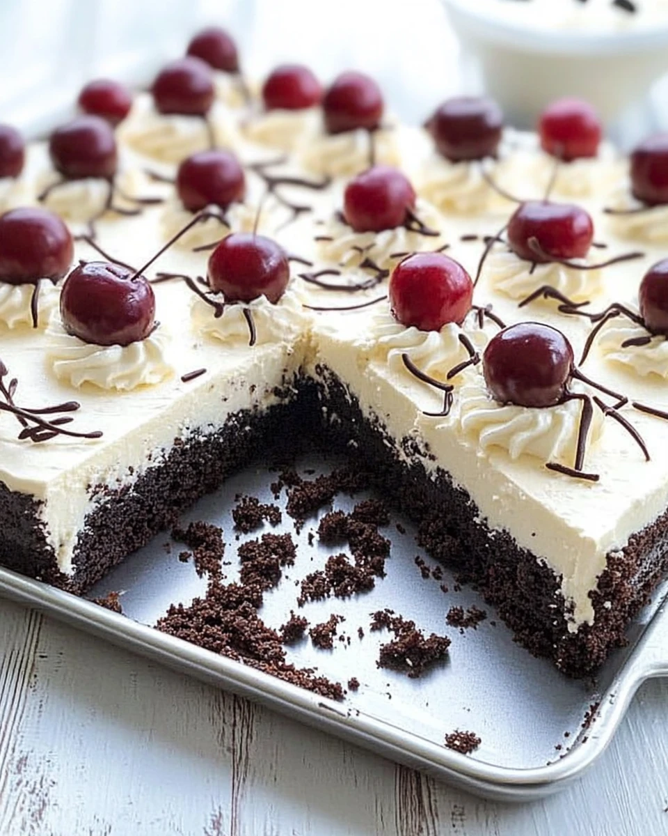 Keto Black Forest Sheet Cake 7 Keto Black Forest Sheet Cake