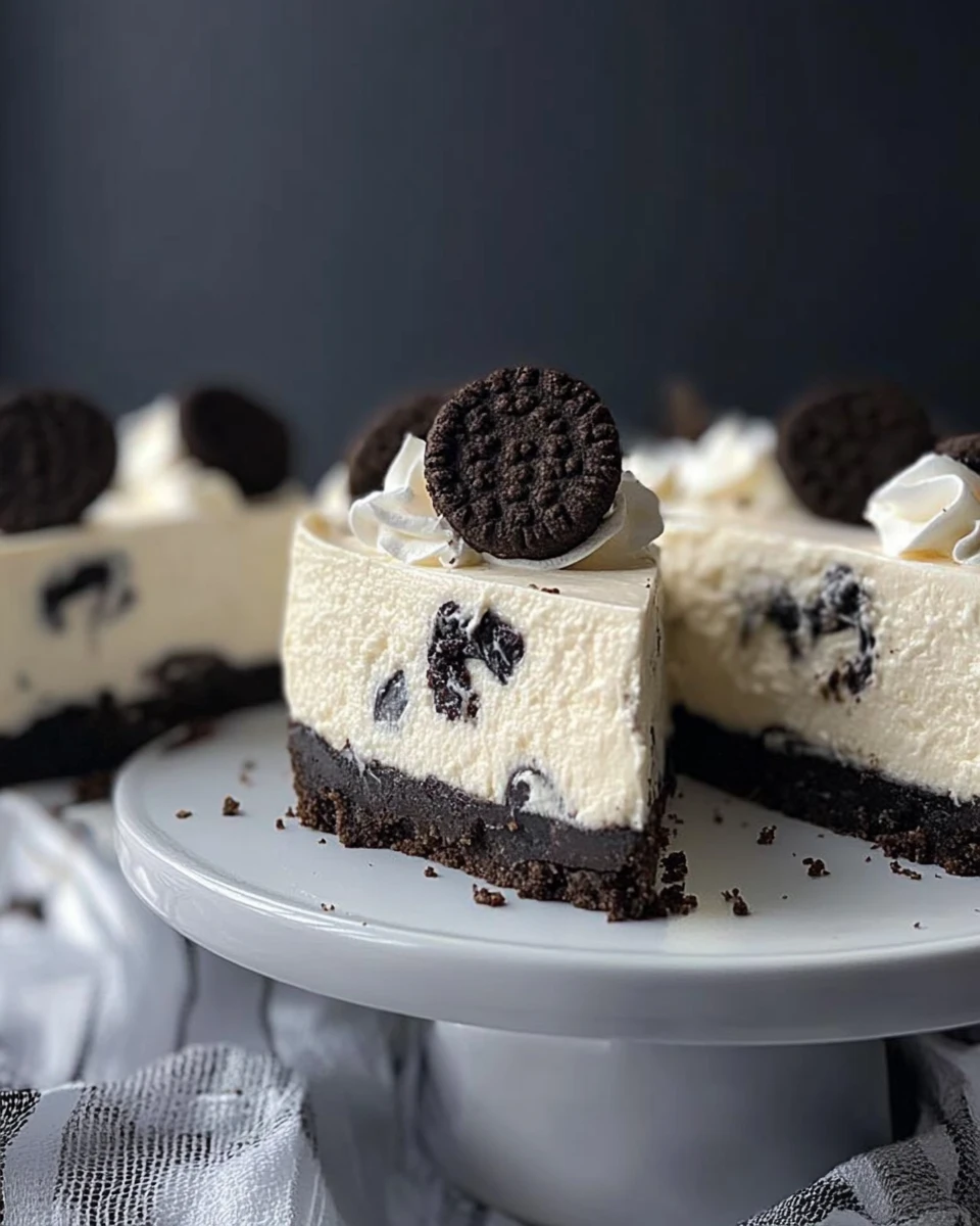 Keto Cookies And Cream Cheesecake
