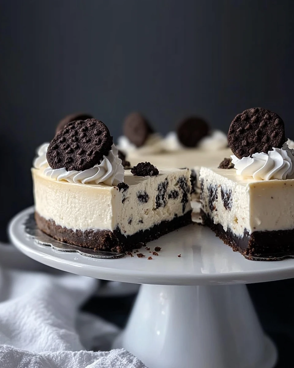 Keto Cookies And Cream Cheesecake