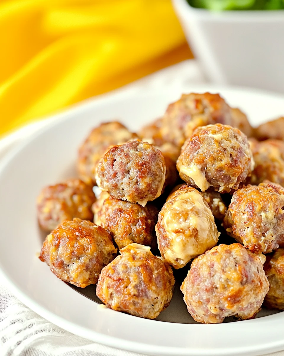 Keto Cream Cheese Sausage Balls 5 Keto Cream Cheese Sausage Balls
