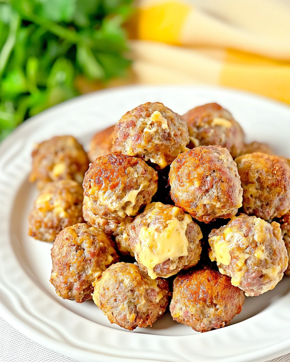 Keto Cream Cheese Sausage Balls 7 Keto Cream Cheese Sausage Balls