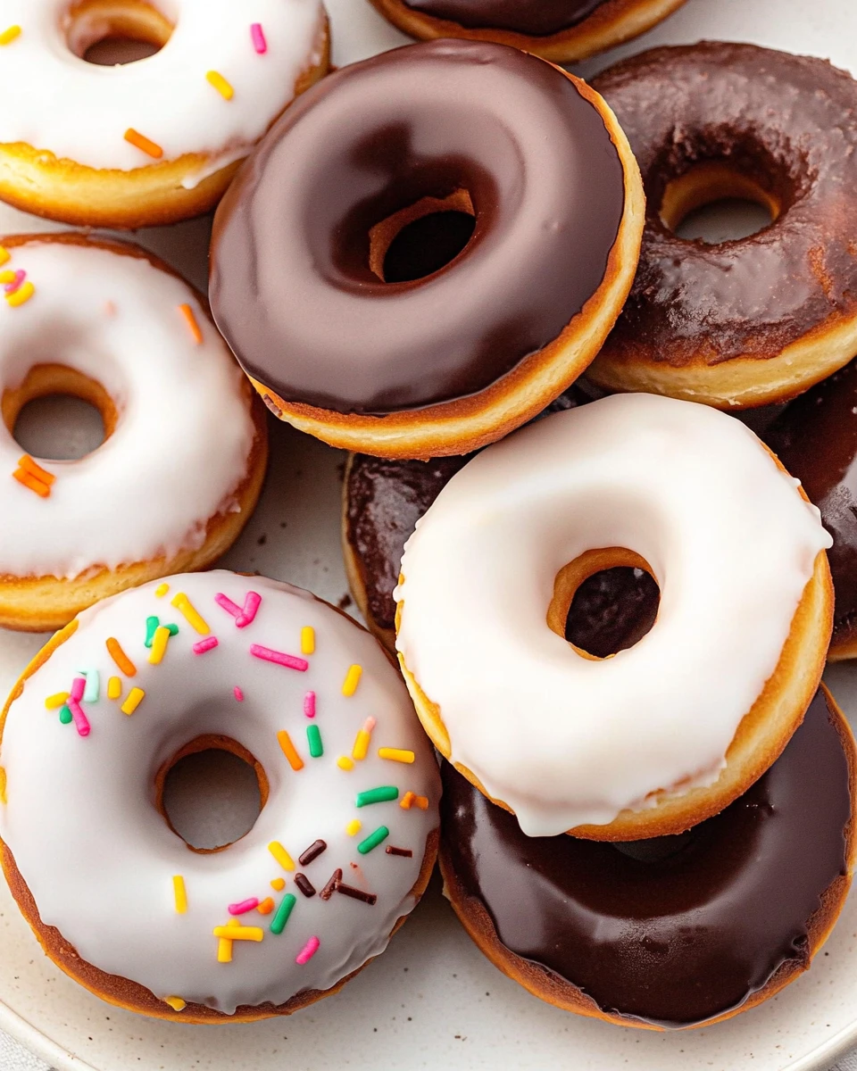 Keto Donuts With Vanilla Or Chocolate Glaze 5 Keto Donuts With Vanilla Or Chocolate Glaze