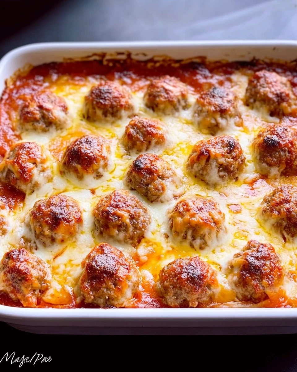 Keto Meatball Casserole 5 Keto Meatball Casserole