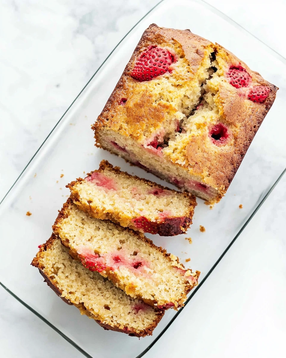Keto Strawberry Quick Bread 6 Keto Strawberry Quick Bread