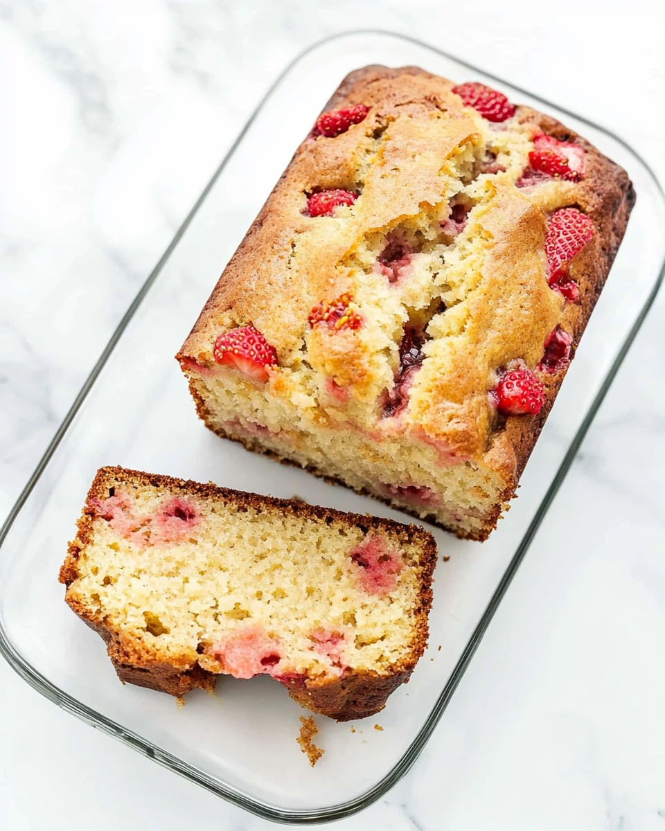 Keto Strawberry Quick Bread 7 Keto Strawberry Quick Bread