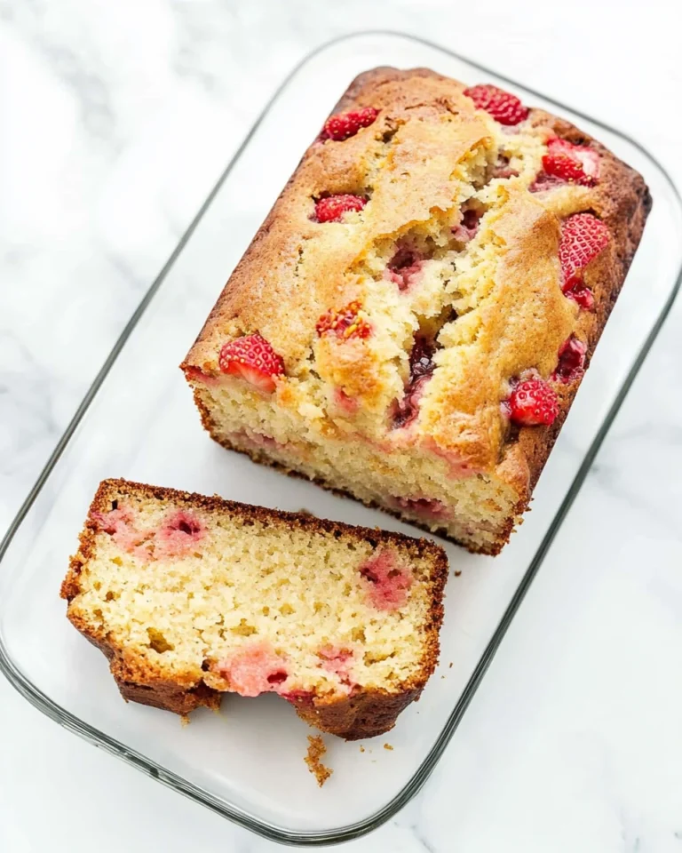 Keto Strawberry Quick Bread 8 Keto Strawberry Quick Bread 0 2025 06 15