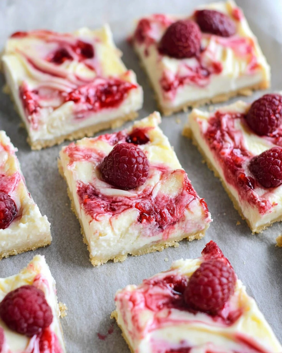 Keto White Chocolate Raspberry Cheesecake Bars 0 2025 06 11