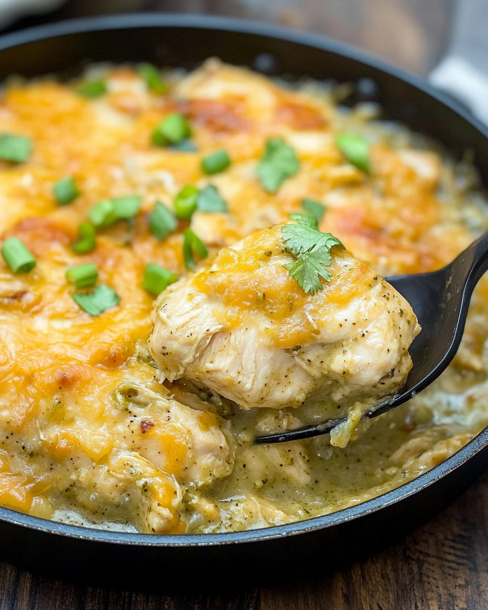 One Pan Keto Green Chili Chicken 7 One Pan Keto Green Chili Chicken