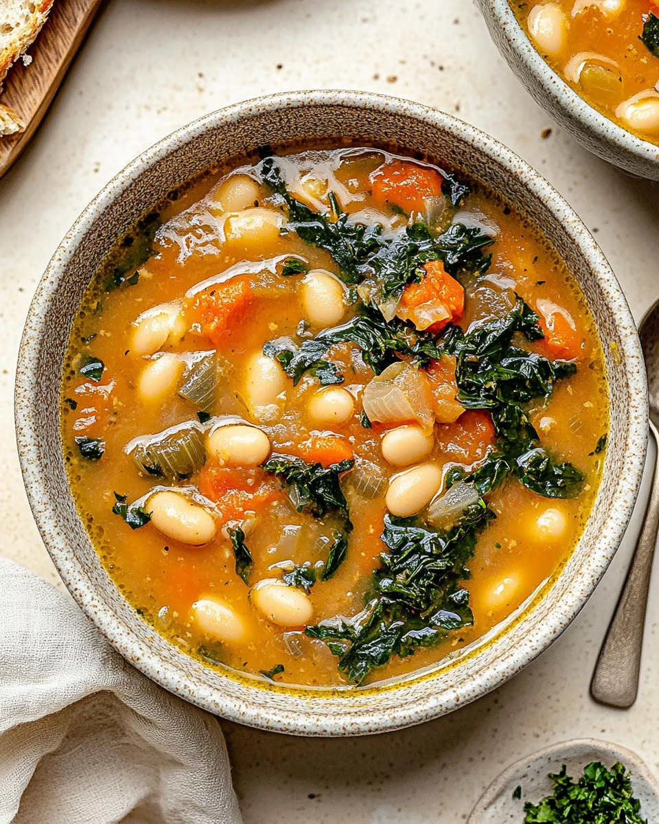 Tuscan White Bean Soup 6 Tuscan White Bean Soup