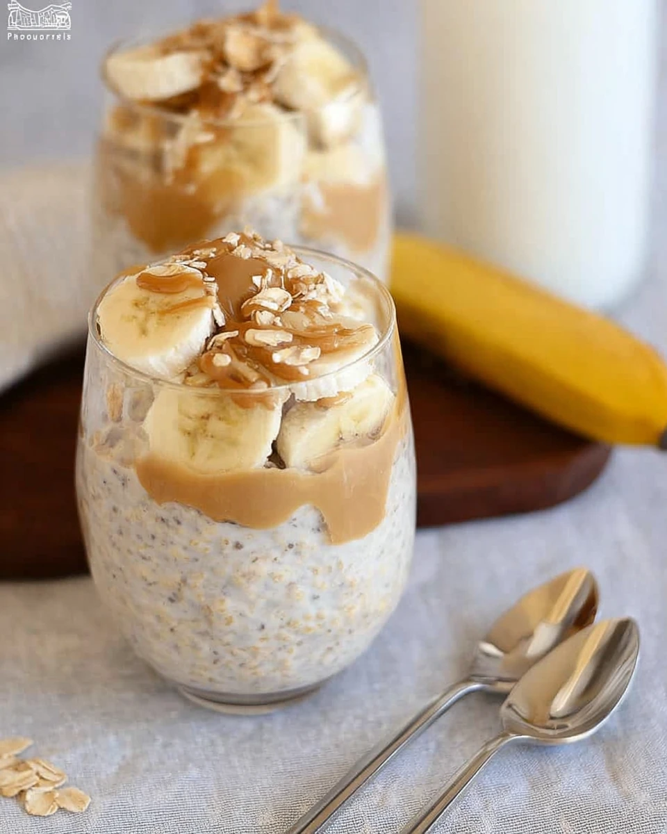 Peanut Butter Banana Overnight Oats 0 2025 07 26