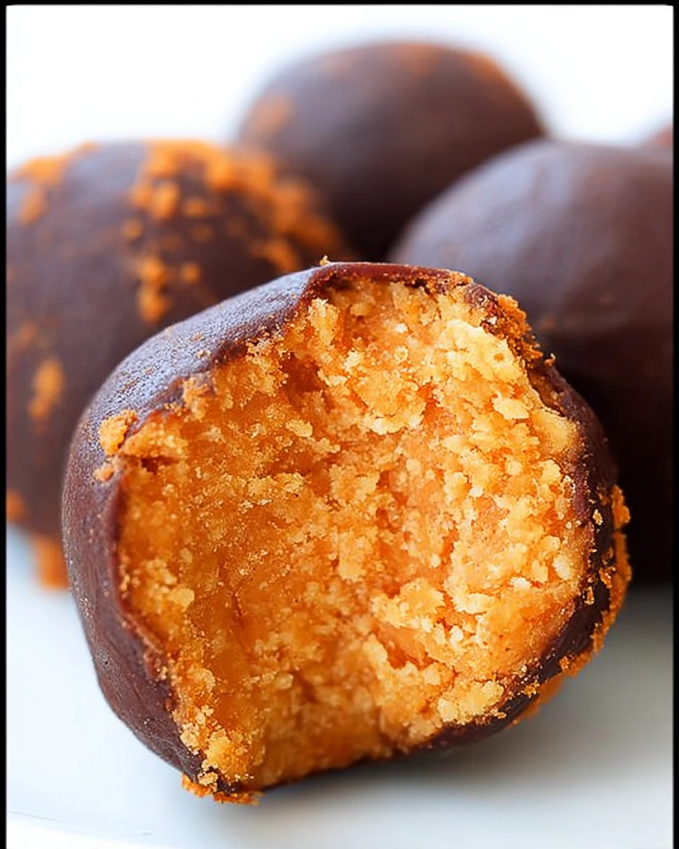 Pumpkin Fudge Balls 6 Pumpkin Fudge Balls