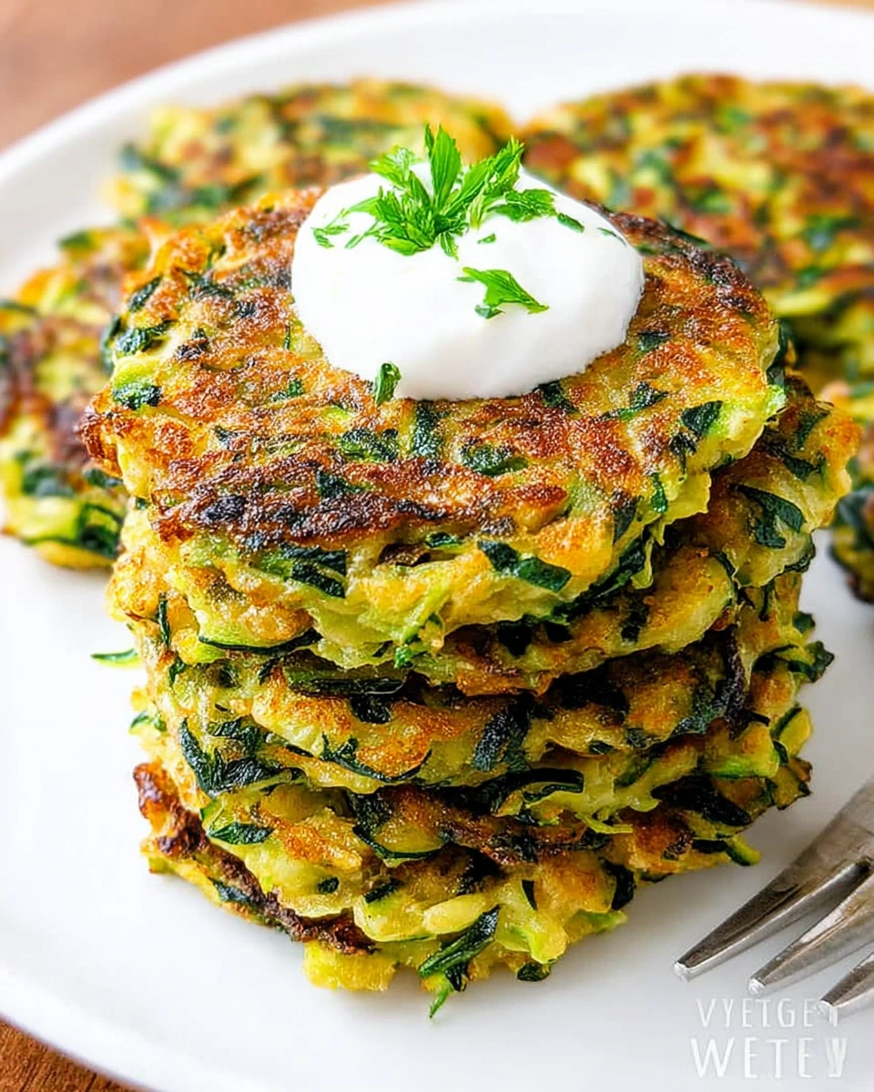 Zucchini Fritters 7 Zucchini Fritters