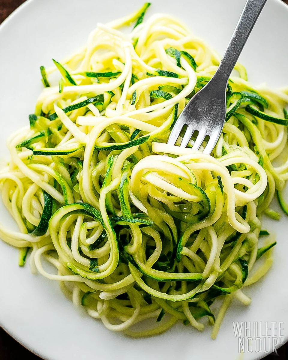Zucchini Noodles 5 Zucchini Noodles