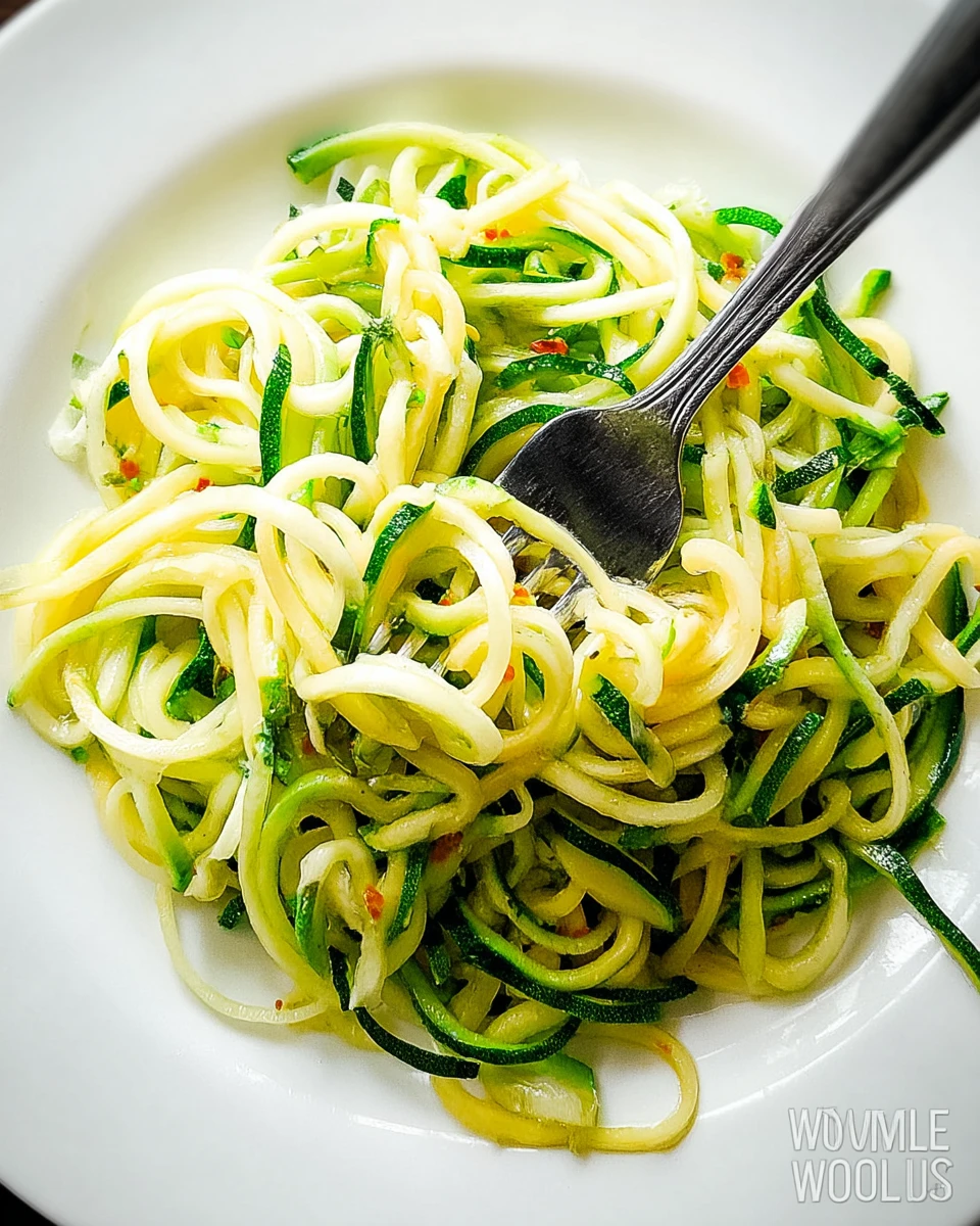 Zucchini Noodles 7 Zucchini Noodles