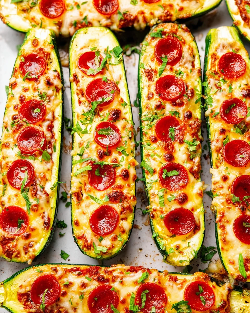 Zucchini Pizza Boats 6 Zucchini Pizza Boats